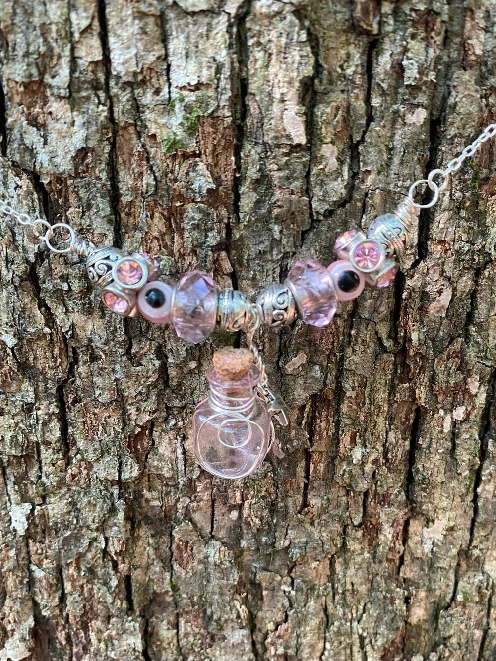 Whimsical Mini Jar Necklace